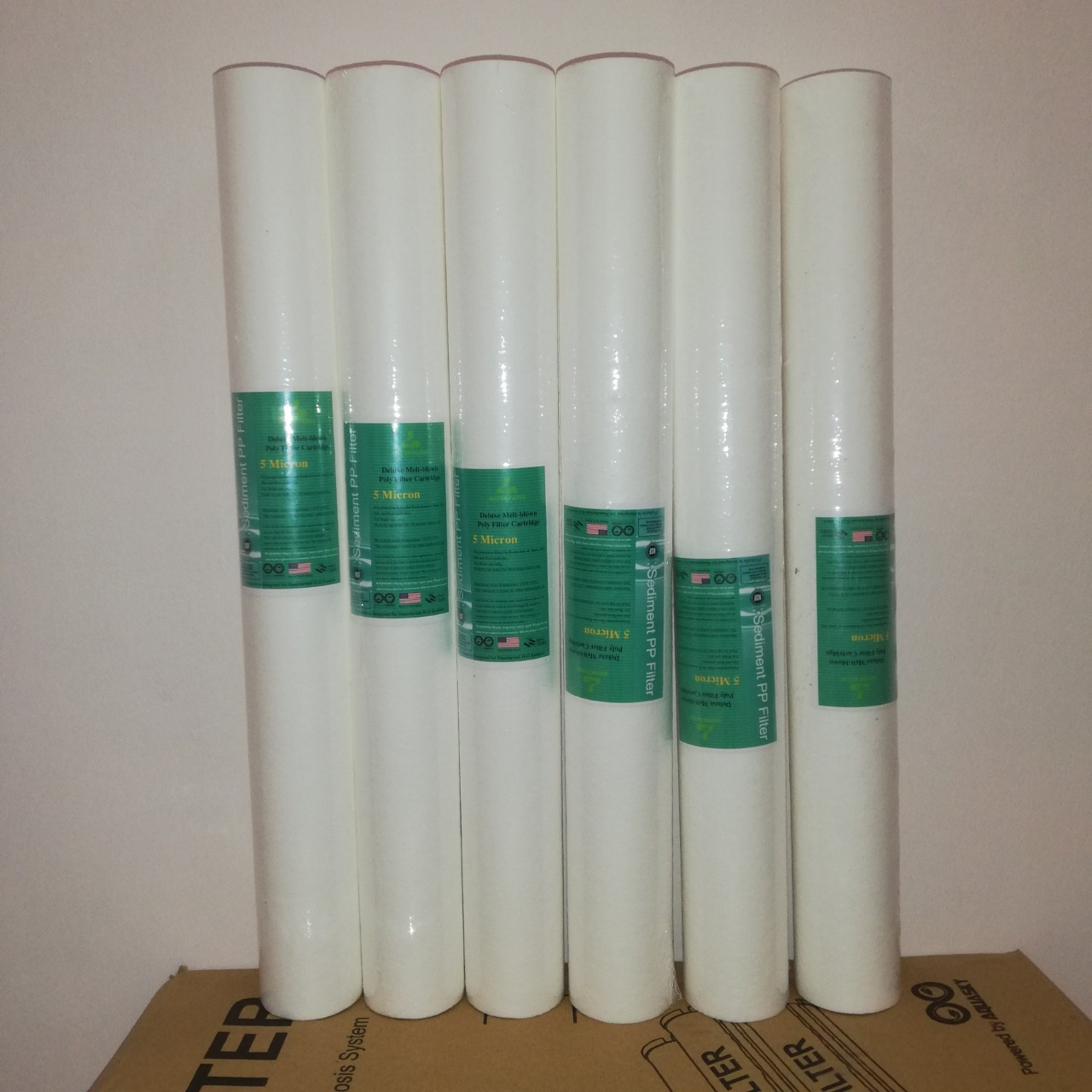 Combo 9 lõi lọc số 1 PP 20" máy lọc nước ro 50l - Hàng chính hãng