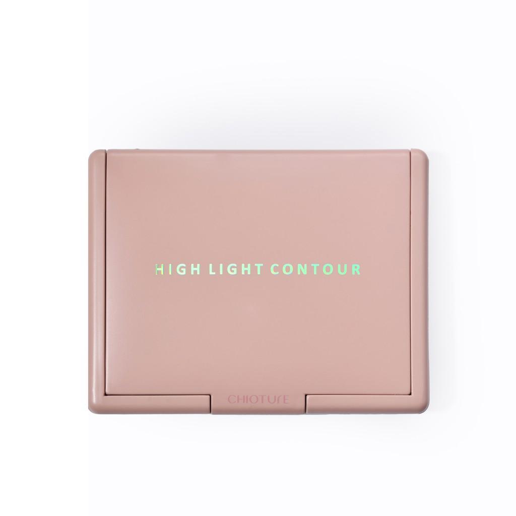 Phấn tạo khối bắt sáng Chioture High Light Contour chống thấm nước làm nổi bật khuôn mặt 3.6g