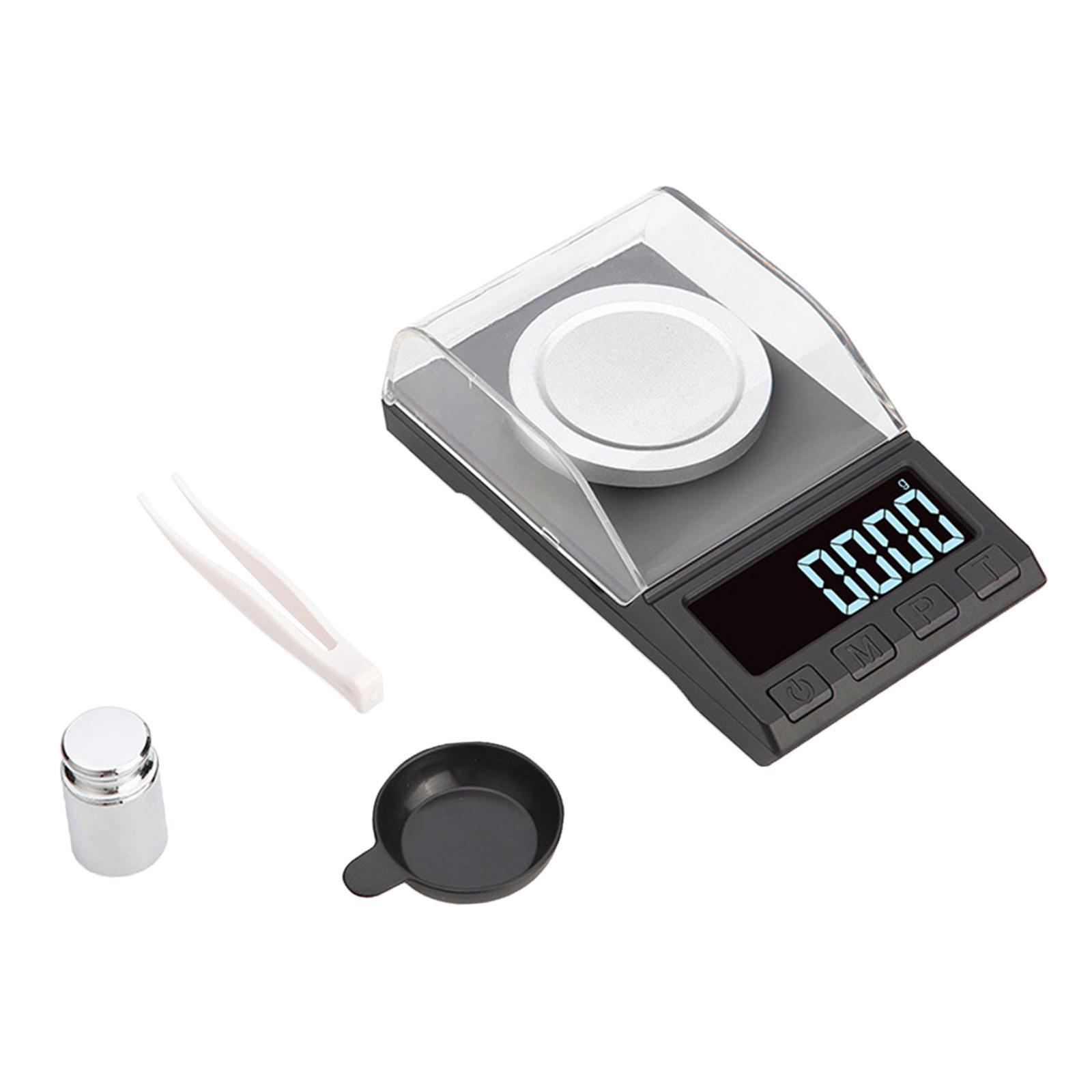 High Precision Digital Milligram Jewelry Scale for Gold Gem Tare 100g