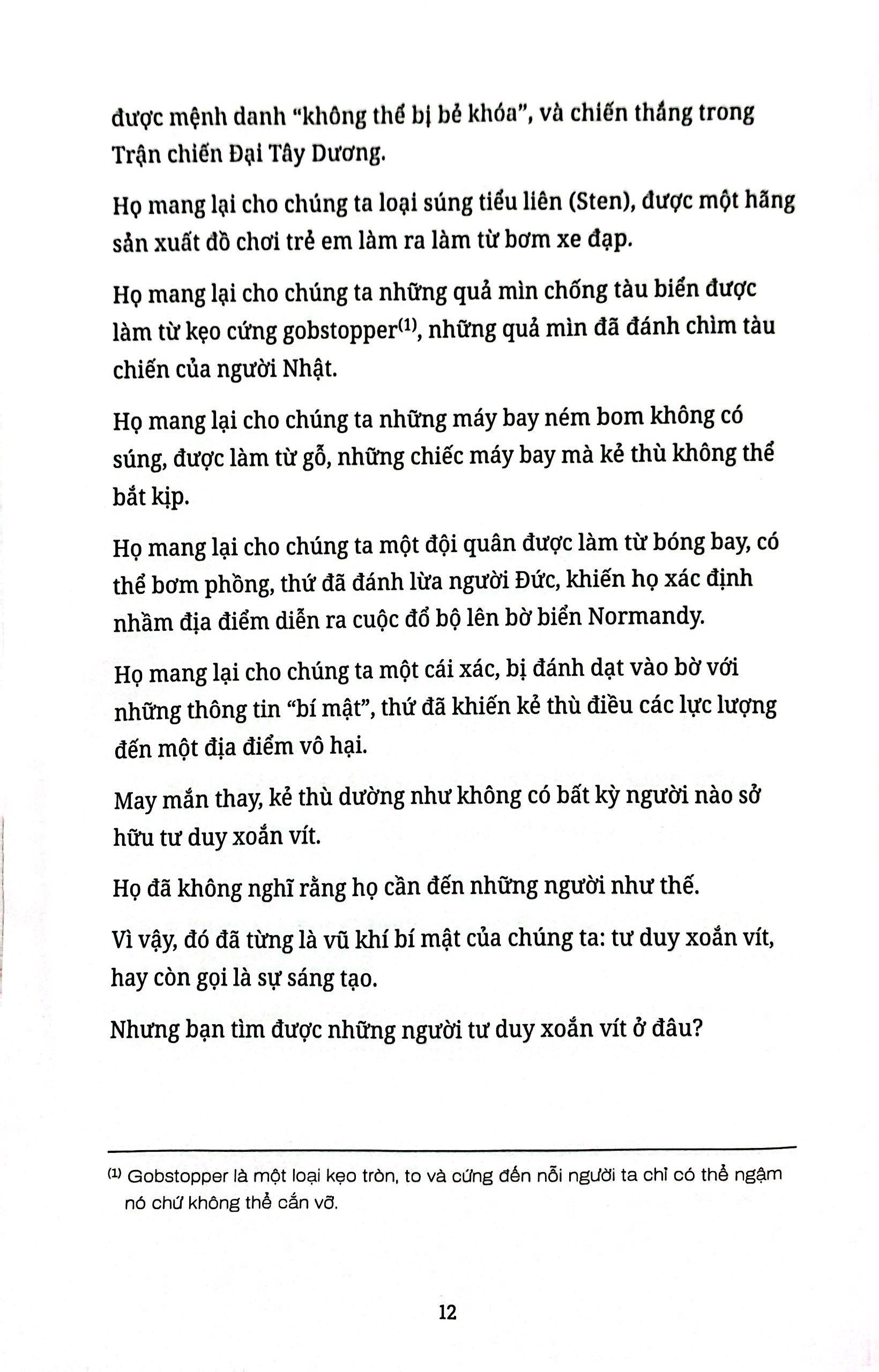 Bệnh Mù Sáng Tạo Và Cách Chữa Nó