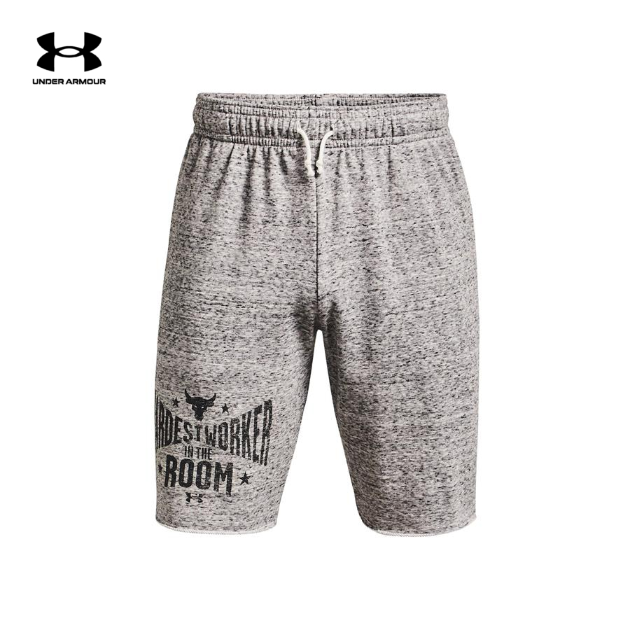 Quần ngắn thể thao nam Under Armour PJT ROCK TERRY SHORTS - 1370459