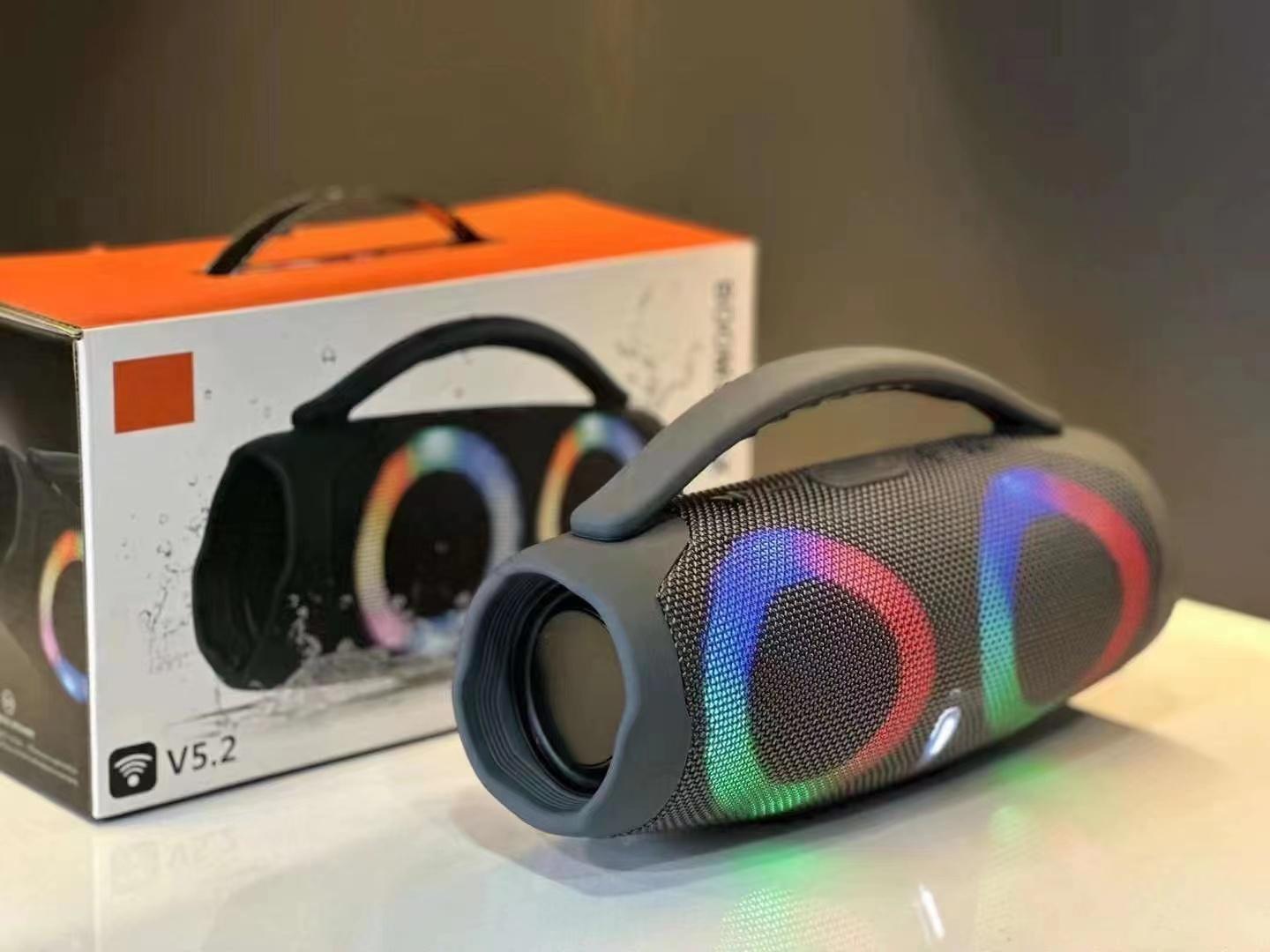 Loa bluetooth công suất cao 100W di động RGB Subwwofer không dây có hiệu lực không dây điện không không dây 360 âm thanh nổi