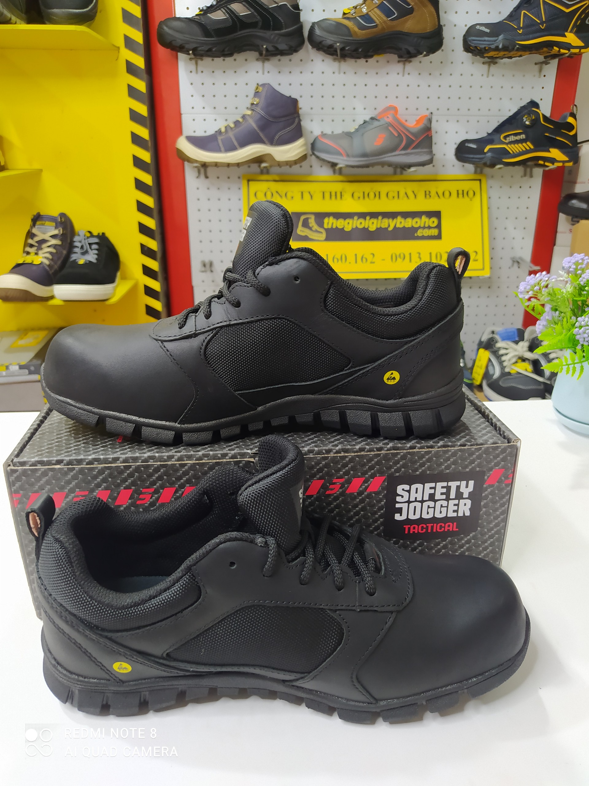 Giày Bảo Hộ Lao Động Safety Jogger Komodo, Siêu Nhẹ, Chống Đâm Xuyên, Va Đập, Trơn Trượt