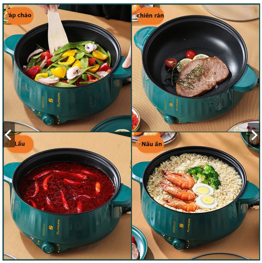 Nồi lẩu điện sôi nhanh siêu tiện dụng