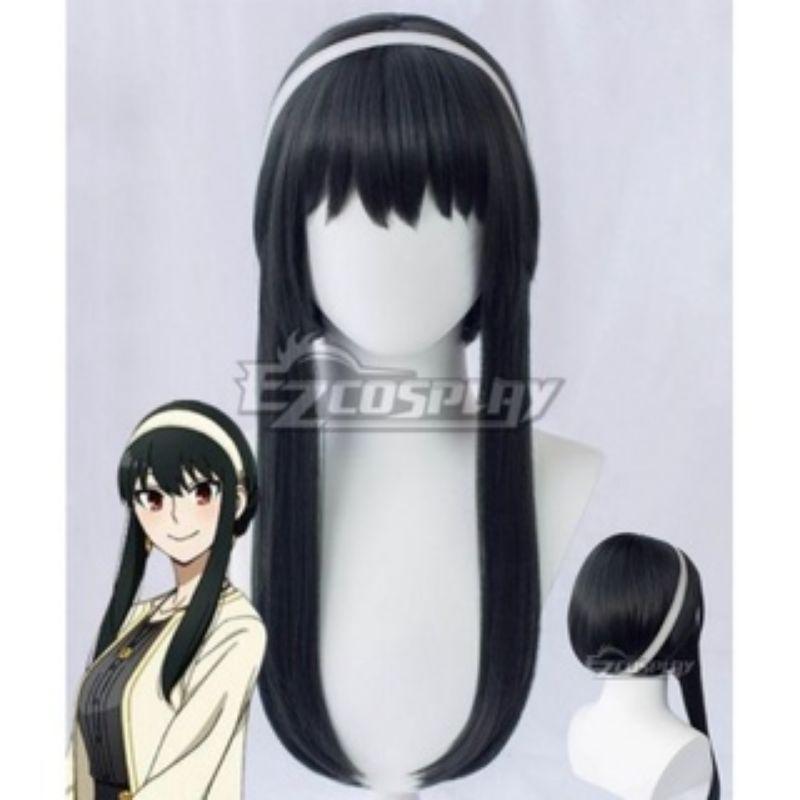 Wig/tóc giả cosplay Yor - Spy x Family màu đen nhiều mẫu