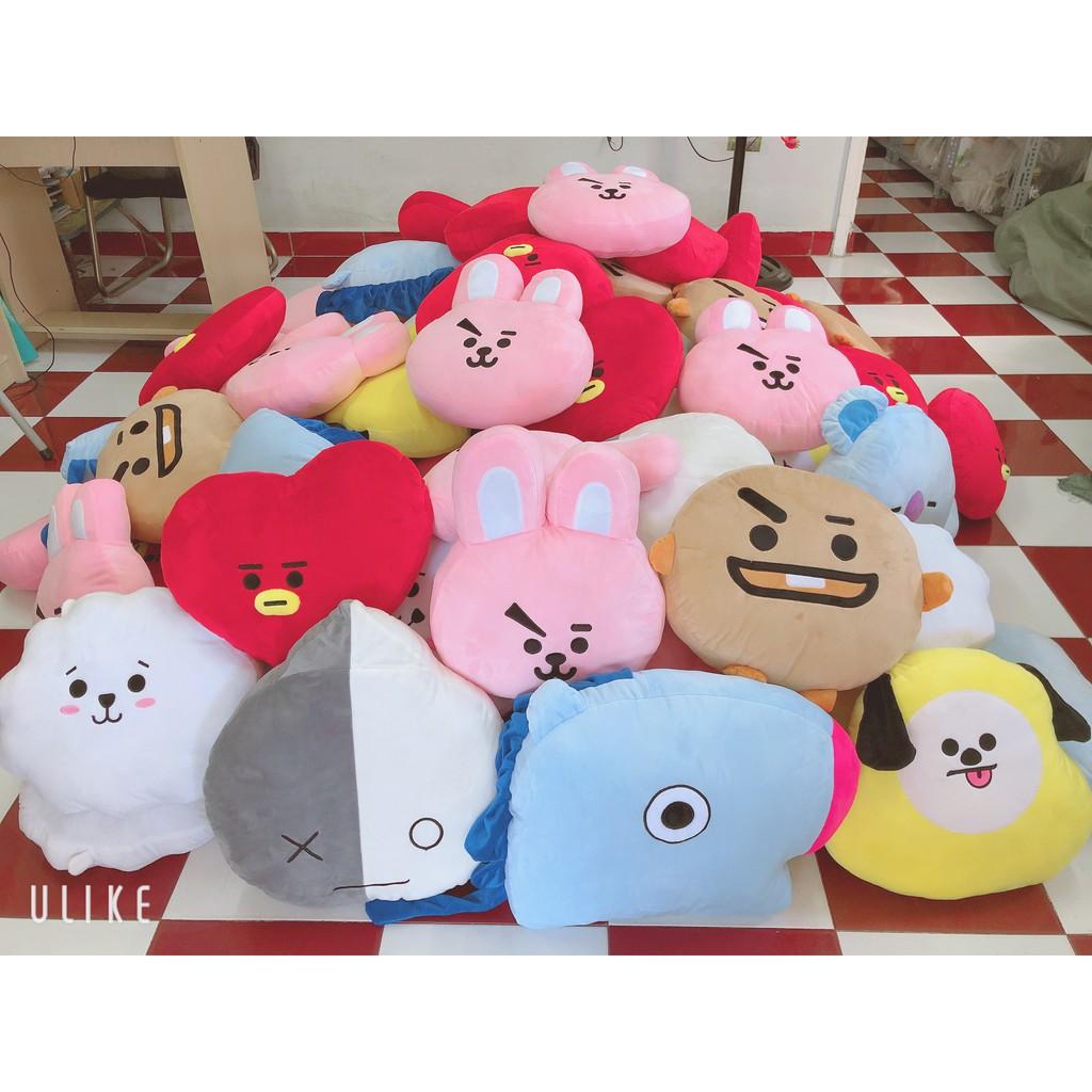 Combo Gấu Bông BT21 + Scrunchies BT21 hàng chất lượng