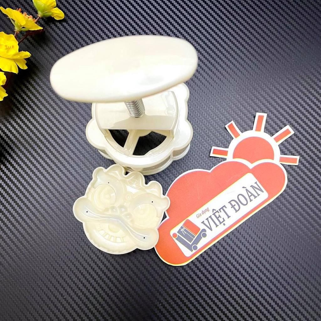 Khuôn Trung Thu 3D Siêu Sắc Nét - Hình ĐẦU LÂN 150g , mẫu mới 2021
