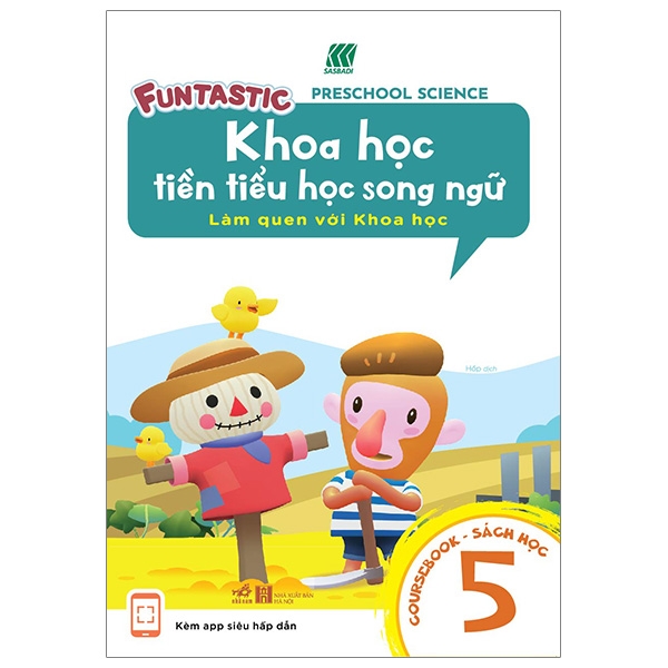 Bộ 6 cuốn Khoa học tiền tiểu học song ngữ - Sách học