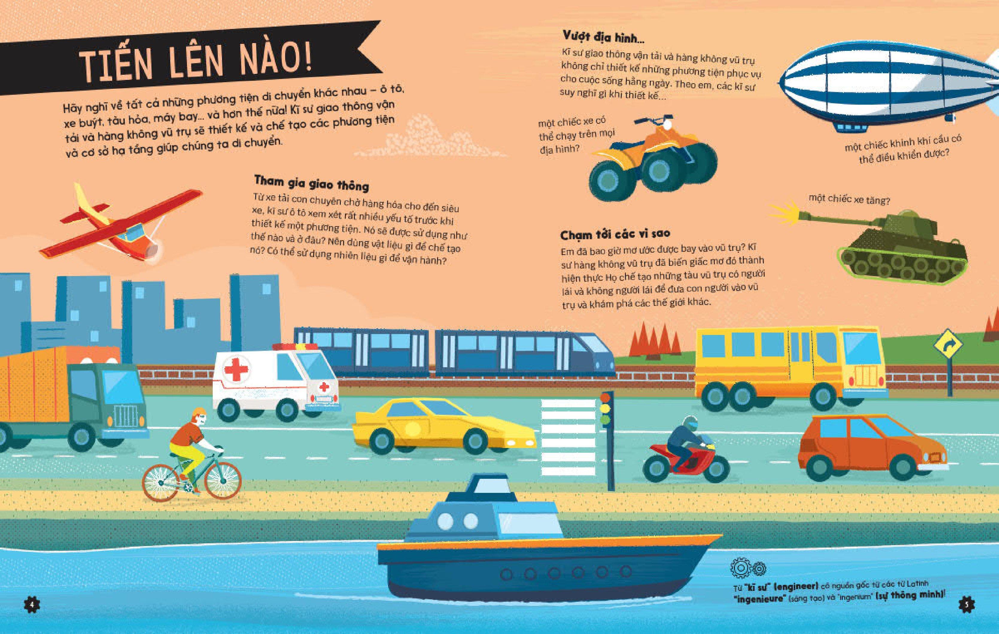 Kĩ Sư Tương Lai - STEM - Giao Thông Vận Tải