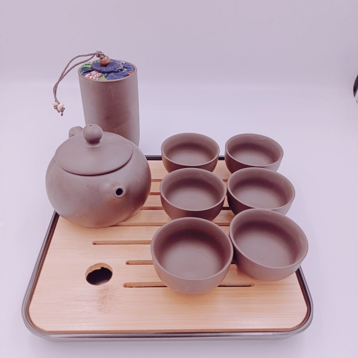 Bộ Bình Trà Tử Sa Có Túi Đựng Đi Du Lịch Tiện Lợi