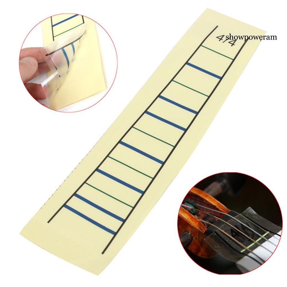 Nhãn Dán Ghi Chú Cho Đàn Violin Cỡ Sp 4 / 4