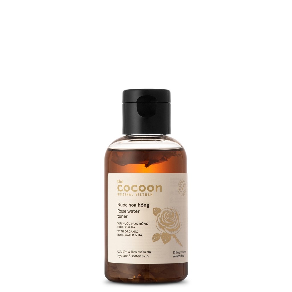 Nước hoa hồng Cocoon 140ml ( Rose toner ) dưỡng ẩm, mềm da