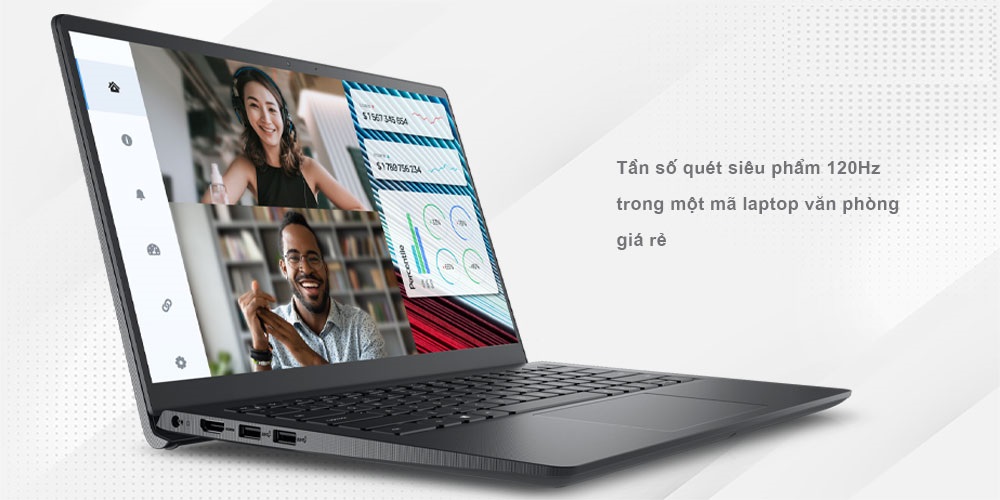 Máy Tính Xách Tay Laptop Dell Vostro 15 3520 5M2TT2 Core i5-1235U, 8GD4, 512SSD, 15.6FHD, BT, 3C41WHr, W11SL+OFFICE HOME_ST, ProSup, XÁM - Hàng Chính Hãng