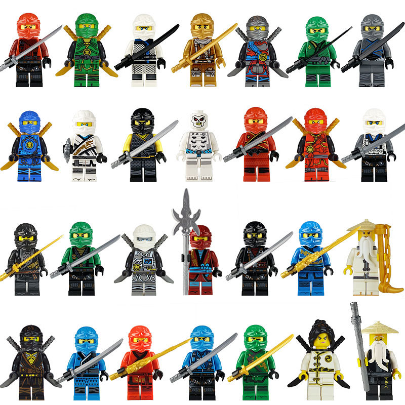 Đồ Chơi Lắp Ráp Cho Bé Combo 8 Nhân Vật Lego Ninjago - Ninja Phantom Rẻ Vô Địch - Smarthome toys