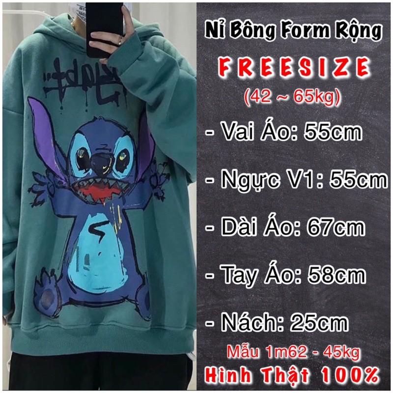 Áo Hoodie Nam Nữ Nỉ Bông Dày Dặn Hàng QC Áo Khoác Hoodie Nỉ Couple Nam Nữ Đôi SWEATER NAM NỮ in STICK CHẤT