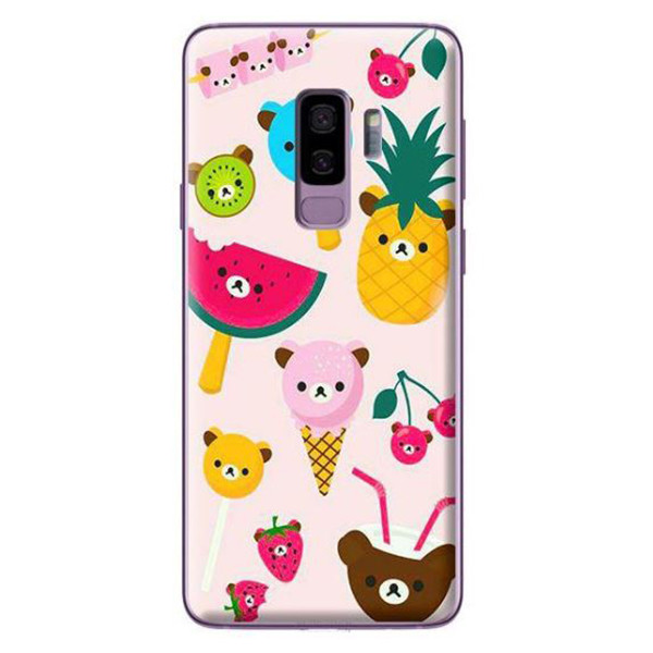 Ốp Lưng Dành Cho Samsung Galaxy S9 Plus Họa Tiết Gấu Line