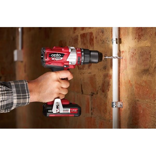 MÁY KHOAN PIN 18V CẦM TAY HIỆU OZITO BRUSHLESS PXBHK-120 MỚI 100% NHẬP KHẨU AUSTRALIA