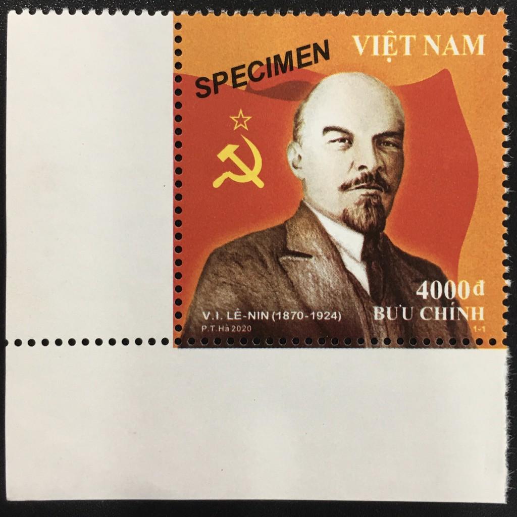 BỘ 2 TEM VIETNAM LENIN.