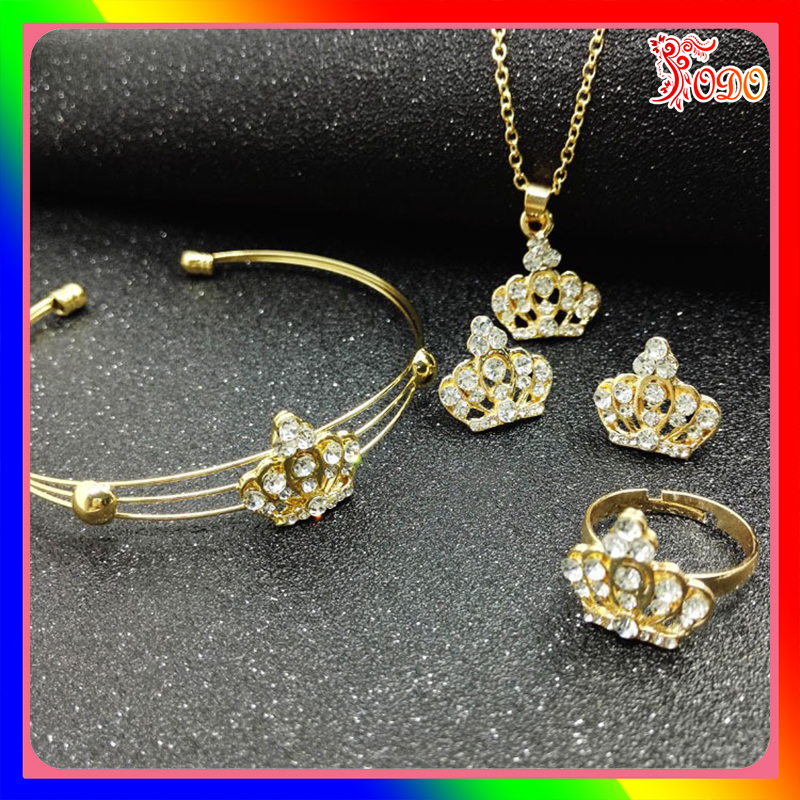Bộ trang sức kiểu Hàn Quốc kiểu dáng CI80 lấp lánh phong cách ngầu thích hợp đi đám cưới TBTS - [Thời Trang ToDo]