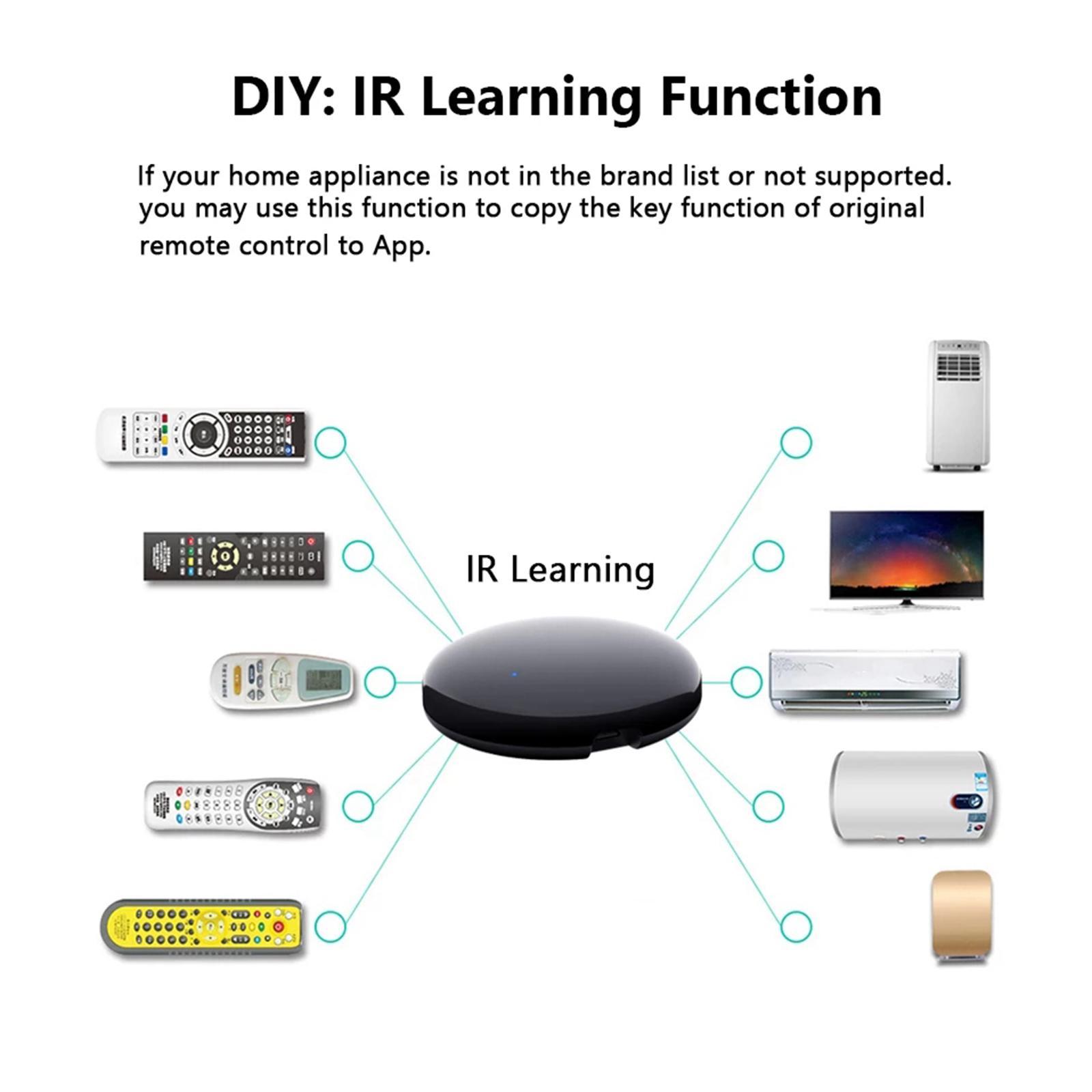 IR Remote Control for    Home for TV DVD   etc 6.4cm round