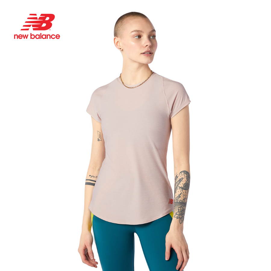 Áo thun tay ngắn thể thao nữ New Balance Transform Perfect - WT01164 (form Quốc tế