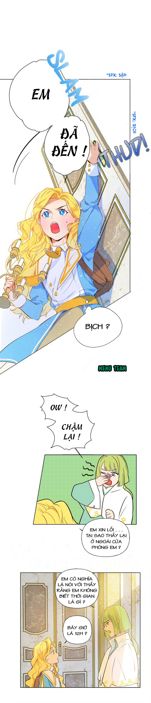 nhà nguyên tố tóc vàng chapter 5 17