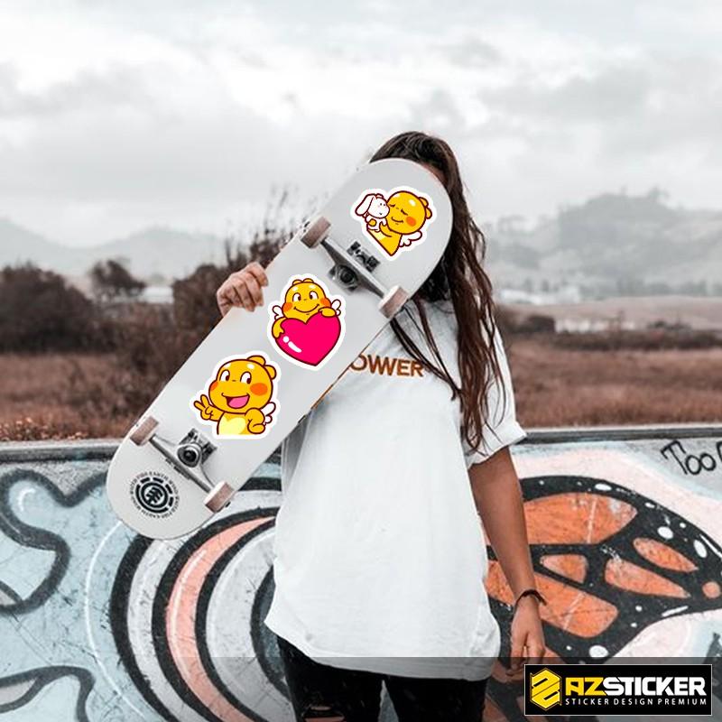 Set A4 Sticker Hình Dán Khủng Long ICon Dễ Thương STKA419 Dán Điện Thoại, Laptop, Nón Bảo Hiểm, Đồ Dùng Cá Nhân