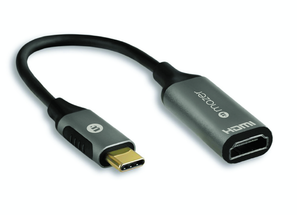 Bộ Chuyển Đổi Mazer ALU USB-C to HDMI 4k/60Hz Adapter - hàng chính hãng