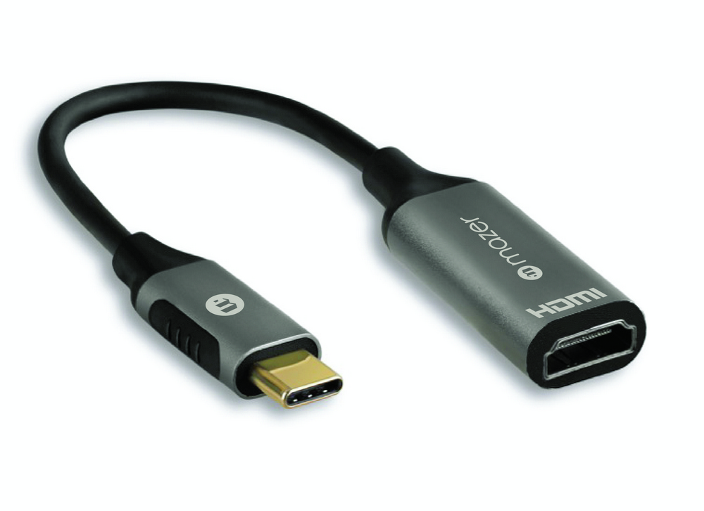 Bộ Chuyển Đổi Mazer ALU USB-C to HDMI 4k/60Hz Adapter - hàng chính hãng