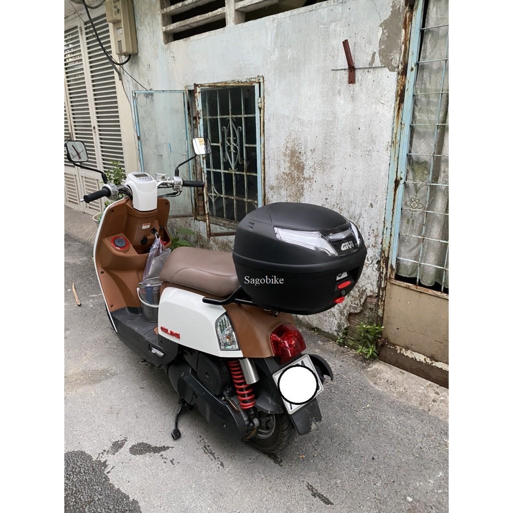 Thùng givi E260NX lắp cho xe Cuxi, không bao gồm baga, thùng xe Cuxi 26 lit