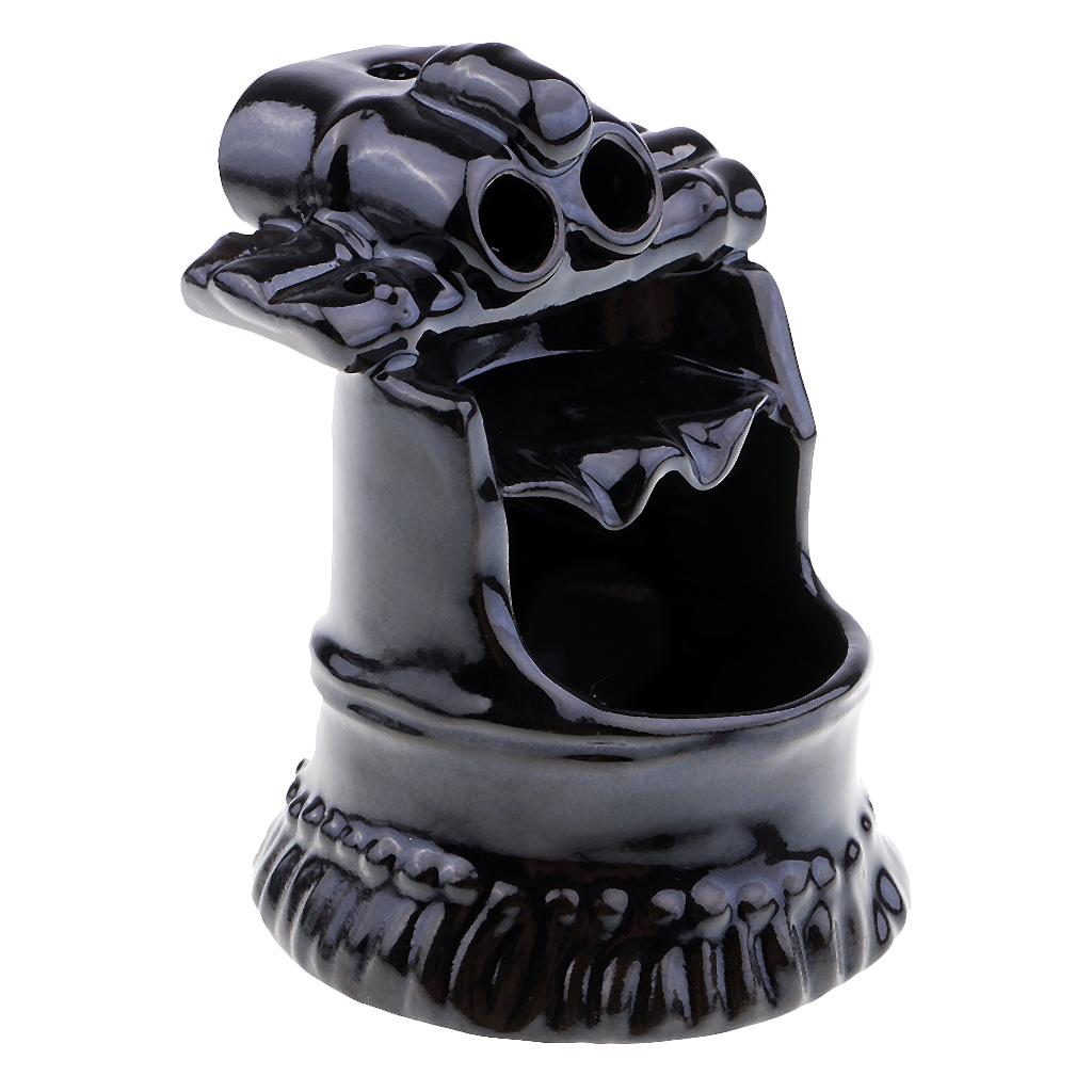 Mini Backflow Incense Burner Ceramic Cone Incense Burner Holder Ornament