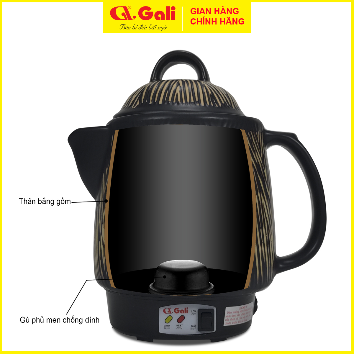 Ấm Sắc Thuốc Gali GL-1805 GL-1800 GL-1801 GL-1821 GL-1822 GL-1802 GL-1815. Dung tích 3,3L-4L, đa chức năng nấu các loại thuốc Bắc, Nam, Thảo Dược,... thân bằng gốm sứ cao cấp chịu nhiệt tốt. Bảo hành chính hãng. Siêu Sắc Thuốc, Ấm Nấu Thuốc