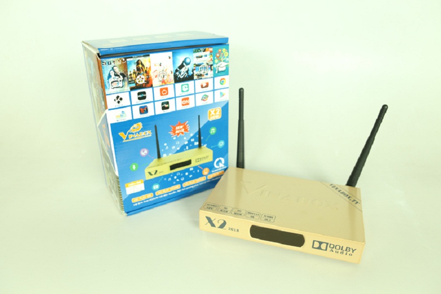 Android TV Box Vinabox X2 2019 – Hàng Chính Hãng