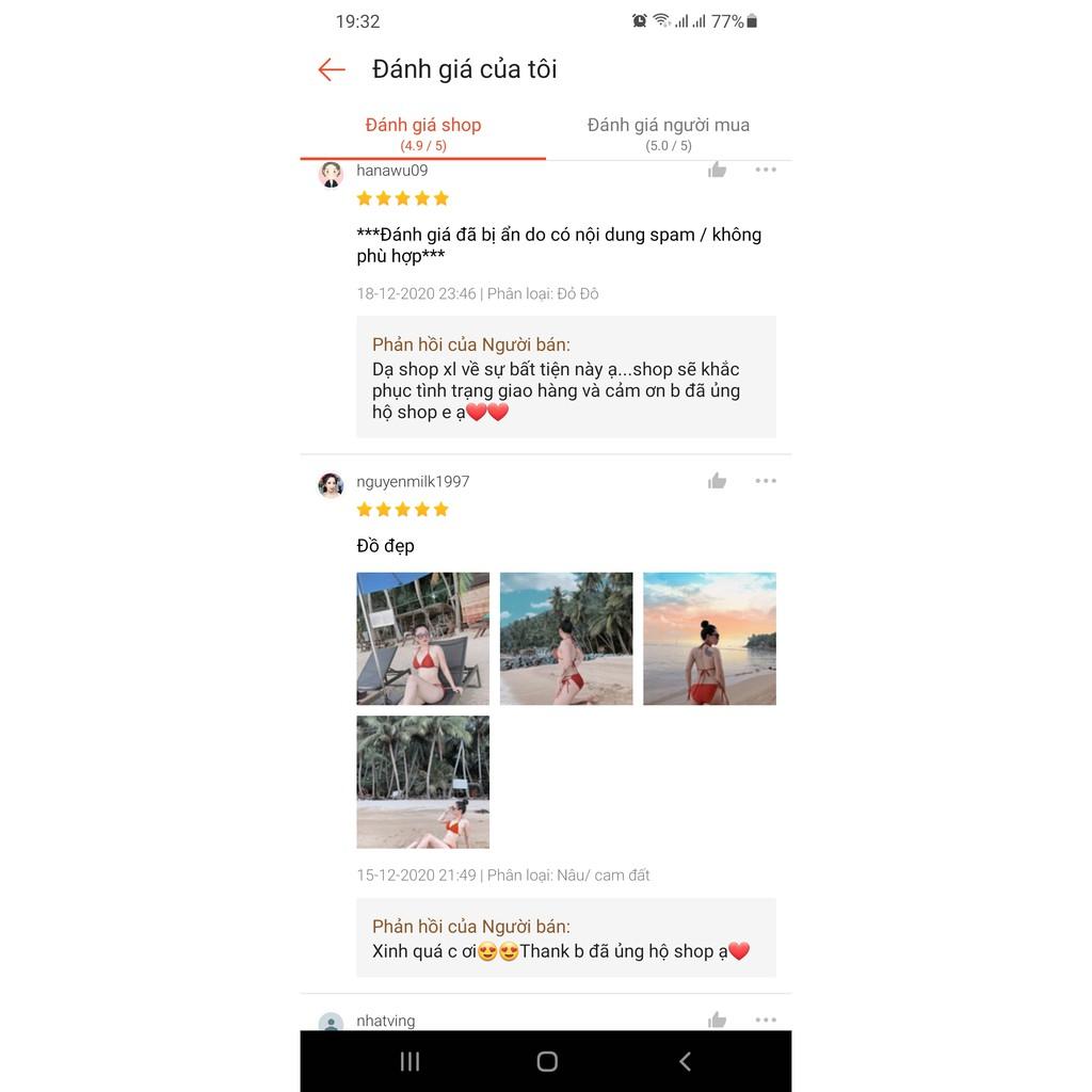 BIKINI GỌNG HỌA TIẾT HOA KÈM QUẦN NAM BIKINISTORE