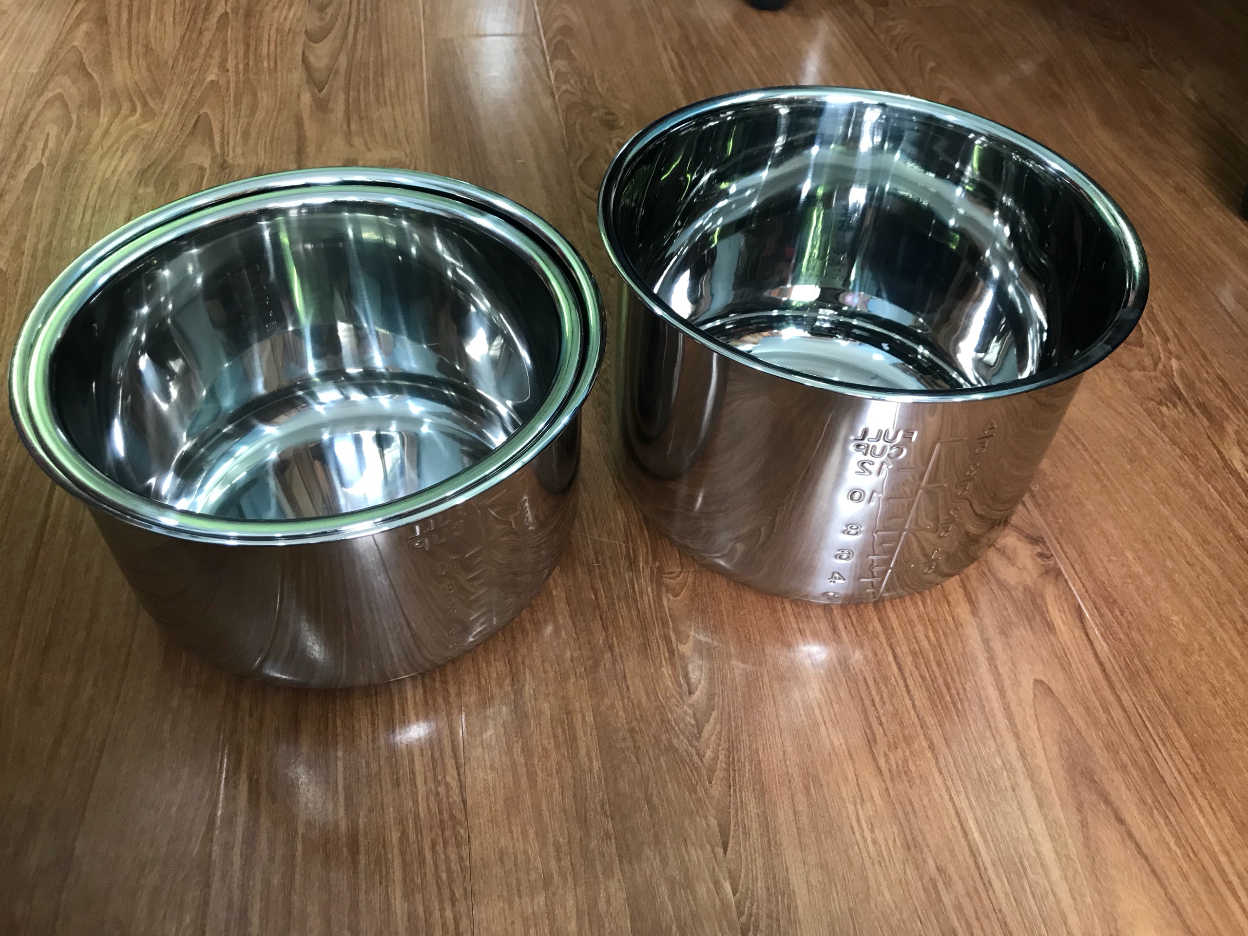 Lòng nồi áp suất Inox các loại dung tích