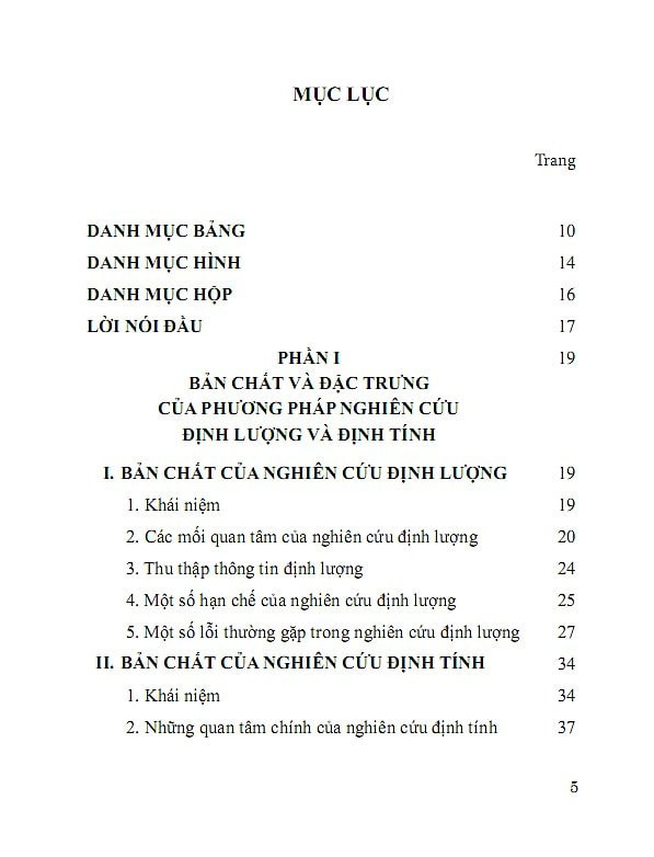 VẬN DỤNG PHƯƠNG PHÁP ĐỊNH LƯỢNG VÀ ĐỊNH TÍNH TRONG NGHIÊN CỨU - Từ Hình Thành Ý Tưởng Đến Phát Hiện Khoa Học - GS.TS. Nguyễn Hữu Minh (Chủ biên)