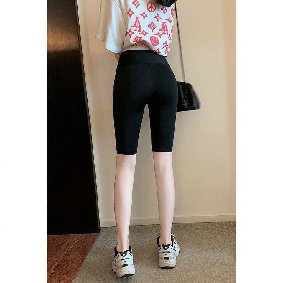 Quần Legging Lửng - Chất cotto 4 chiều co giãn thoải mái không nhão hay xù - phù hợp mặc khi đi chơi thể thao, ở nhà