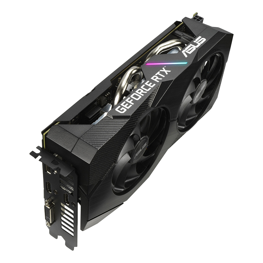 Card Màn Hình VGA ASUS DUAL-RTX2060-A6G-EVO GDDR6 6GB 192-bit - Hàng Chính Hãng