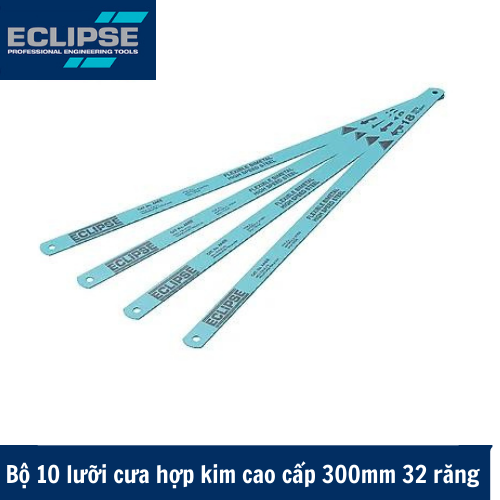 Bộ 10 lưỡi cưa hợp kim cao cấp 300mm 32 răng Eclipse