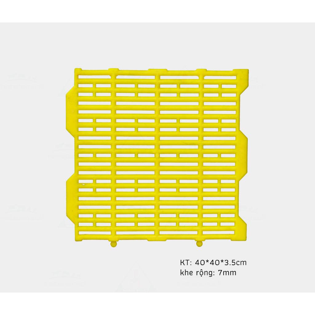 Tấm lót sàn nhựa chó mèo 40x40cm