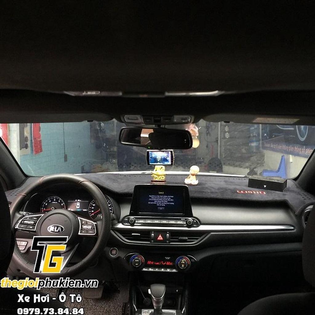 Thảm nhung taplo chống nắng Kia Cerato 2019-2021