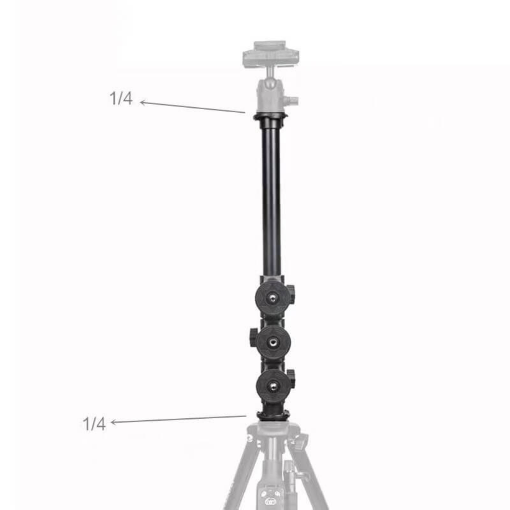 Chân máy tripod YUNTENG VCT-6109 hỗ trợ quay chụp Topsot từ trên xuống - Hàng chính hãng