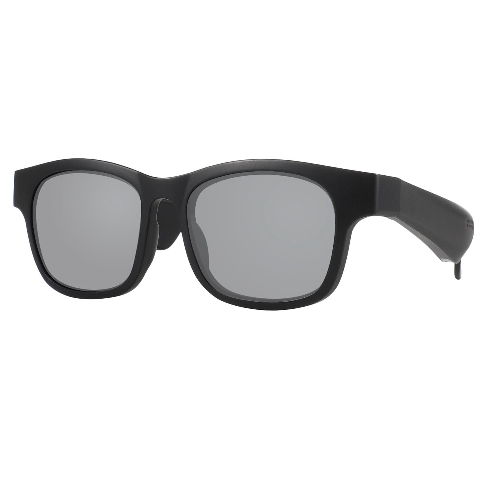 Bone Conduction Smart Glasses Sunglasses Bluetooth Headphones,Open Ear Audio Sunglasses Speaker to Listen Music and Make Phone Calls