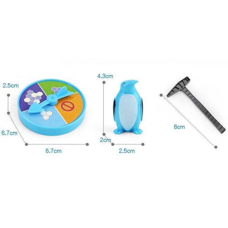 Bộ Đồ Chơi Đâp Phá Ô Băng Cứu Bẫy Chim Cánh Cụt Vui Nhộn