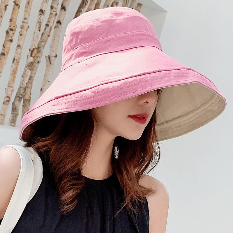 Mũ chống nắng hai mặt phong cách hàn