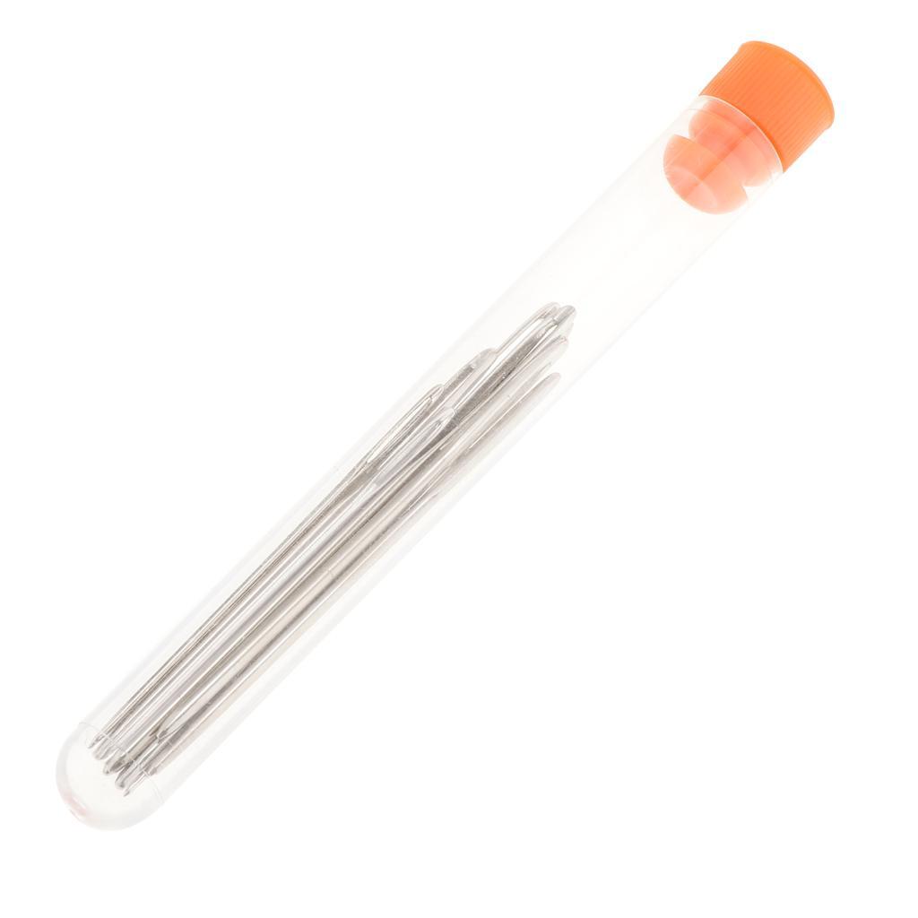 2-5pack 9pcs Large-eye Blunt Stitching Needles Hand Sewing Knitting Needle with