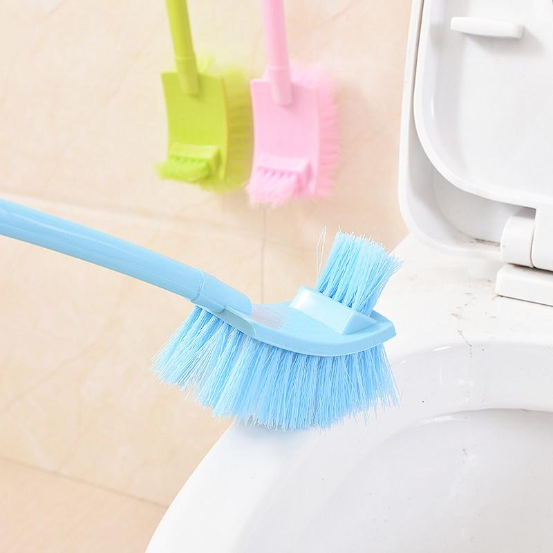 Chổi Cọ Nhà Vệ Sinh, Cây Cọ Toilet Bồn Cầu 2 Đầu Đa Năng Siêu Sạch 1455