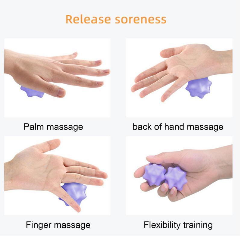 Massage Balls cho bàn chân massage Ball Kích hoạt điểm bóng di động bóng mát cho tất cả cơ thể Deep mô cơ Color: Purple