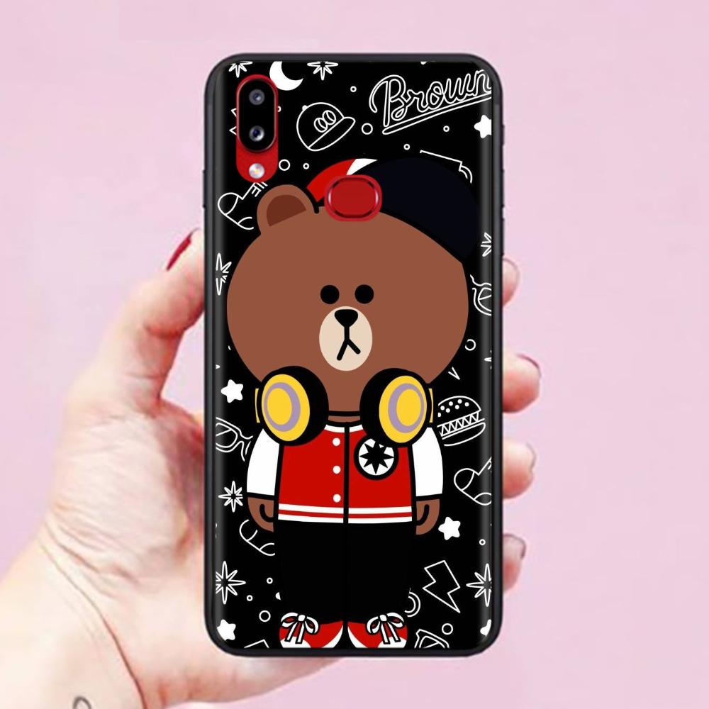 Ốp lưng dành cho điện thoại Samsung Galaxy A10S hình Chú Gấu Cute