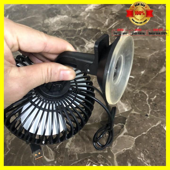 Quạt đơn dùng trên bàn làm việc hoặc gắn trên taplo, kính xe, sau ghế xe ô tô